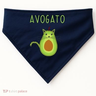 Avogato Cinco De Mayo Gift Cinco De Meow Cat Avocado USA-Made Doggie Bandana