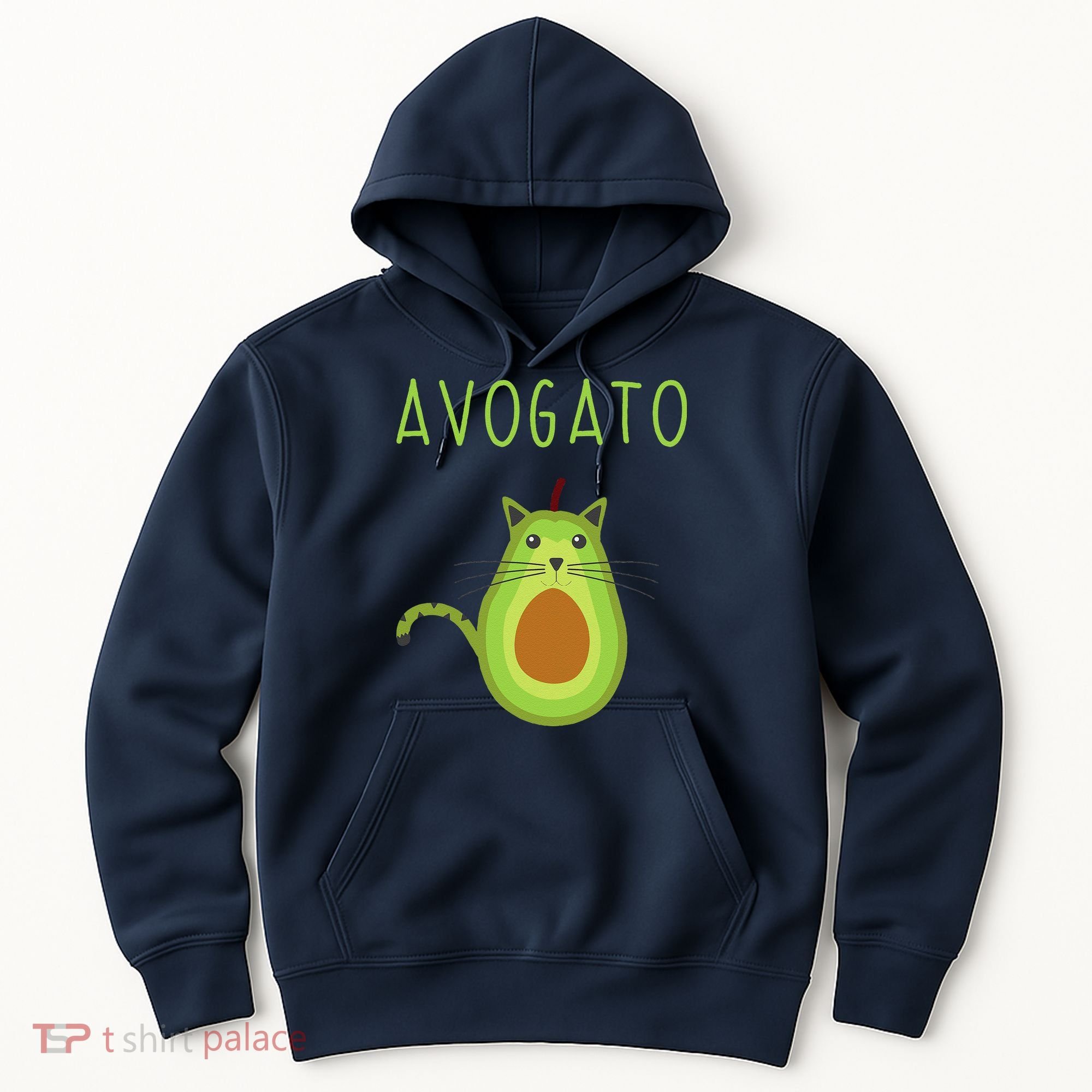 Avogato Cinco De Mayo Gift Cinco De Meow Cat Avocado Hoodie