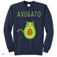 Avogato Cinco De Mayo Gift Cinco De Meow Cat Avocado Sweatshirt thumb 0