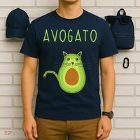 Avogato Cinco De Mayo Gift Cinco De Meow Cat Avocado T-Shirt thumb 6