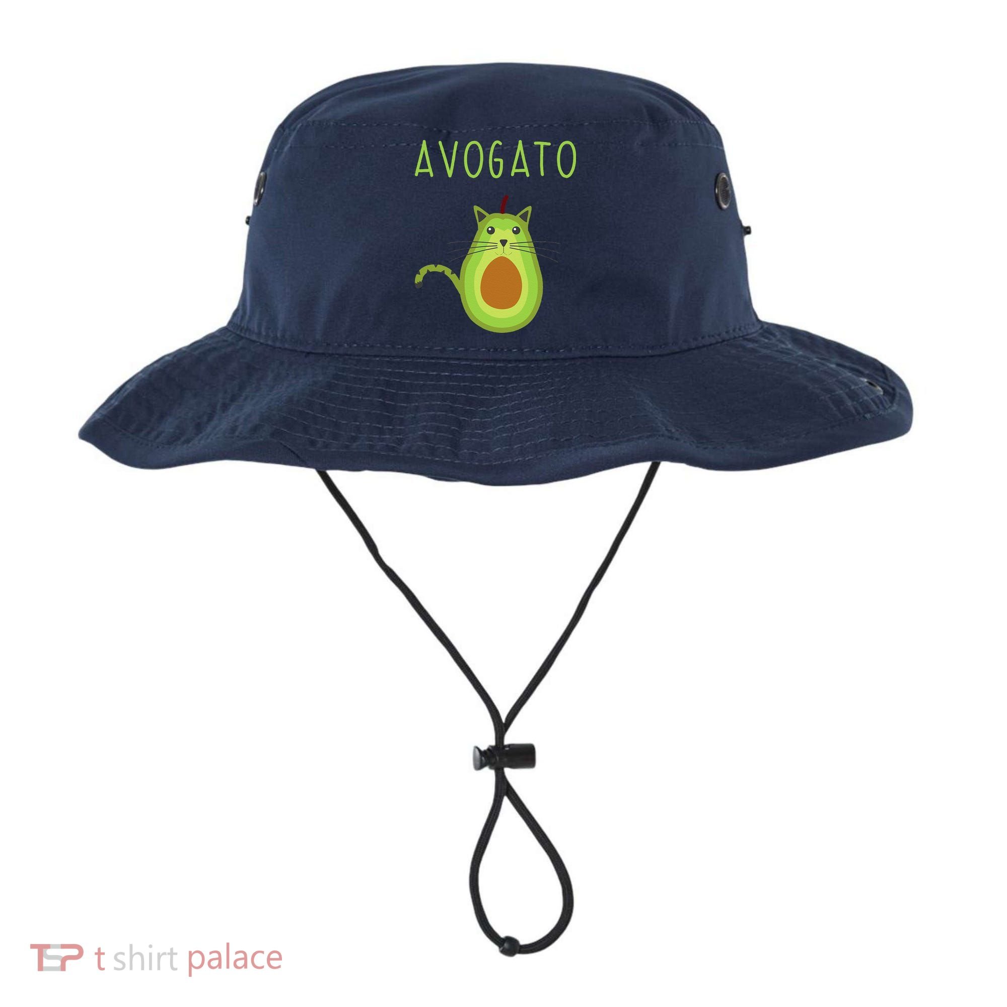 Avogato Cinco De Mayo Gift Cinco De Meow Cat Avocado Bucket Hat