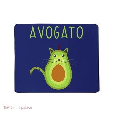 Avogato Cinco De Mayo Gift Cinco De Meow Cat Avocado Mousepad