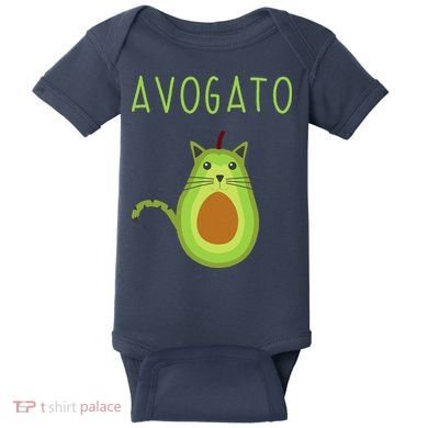 Avogato Cinco De Mayo Gift Cinco De Meow Cat Avocado Baby Bodysuit