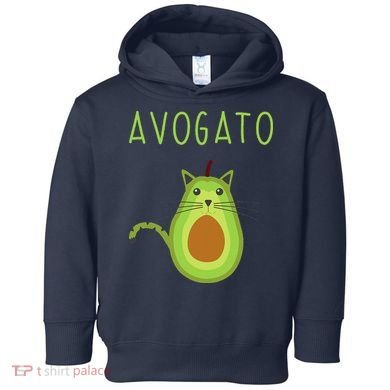 Avogato Cinco De Mayo Gift Cinco De Meow Cat Avocado Toddler Hoodie