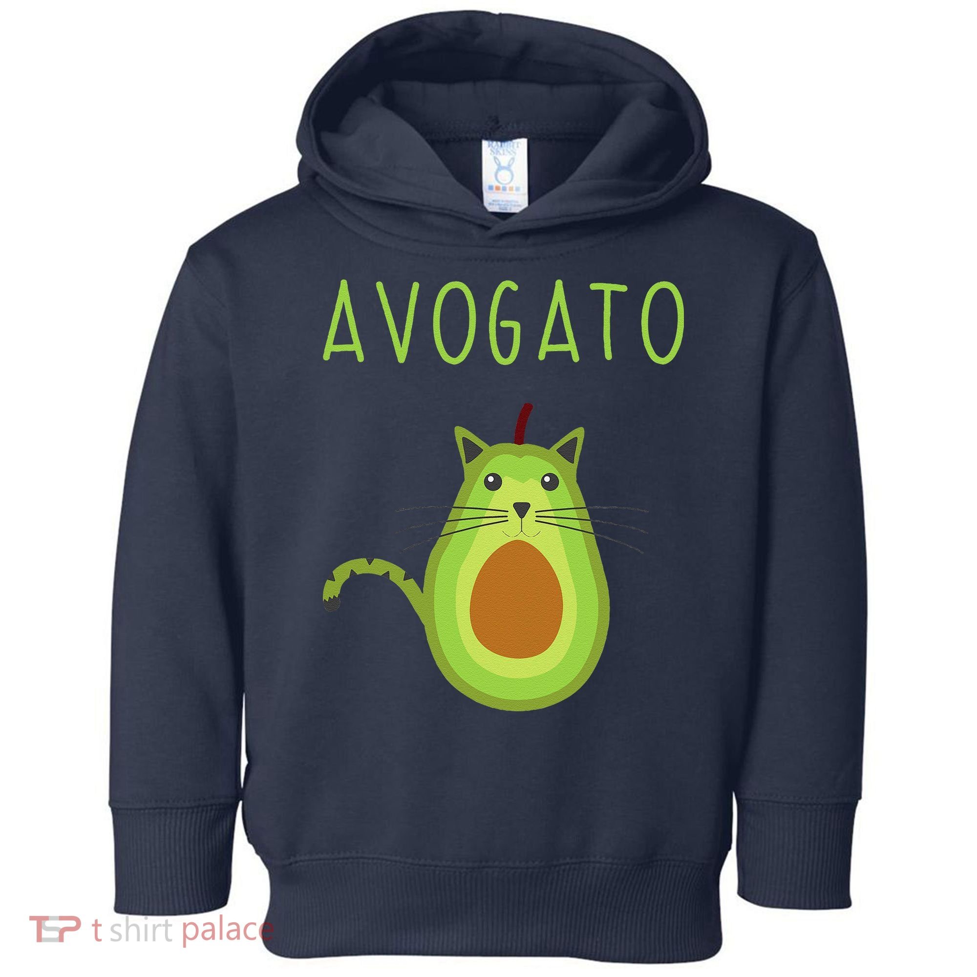 Avogato Cinco De Mayo Gift Cinco De Meow Cat Avocado Toddler Hoodie