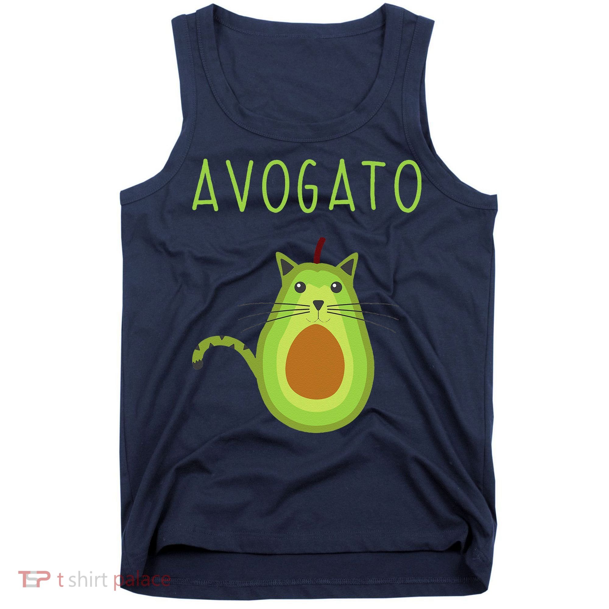 Avogato Cinco De Mayo Gift Cinco De Meow Cat Avocado Tank Top