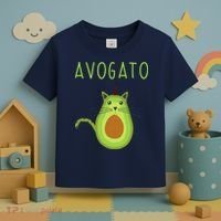 Avogato Cinco De Mayo Gift Cinco De Meow Cat Avocado Toddler T-Shirt thumb 3