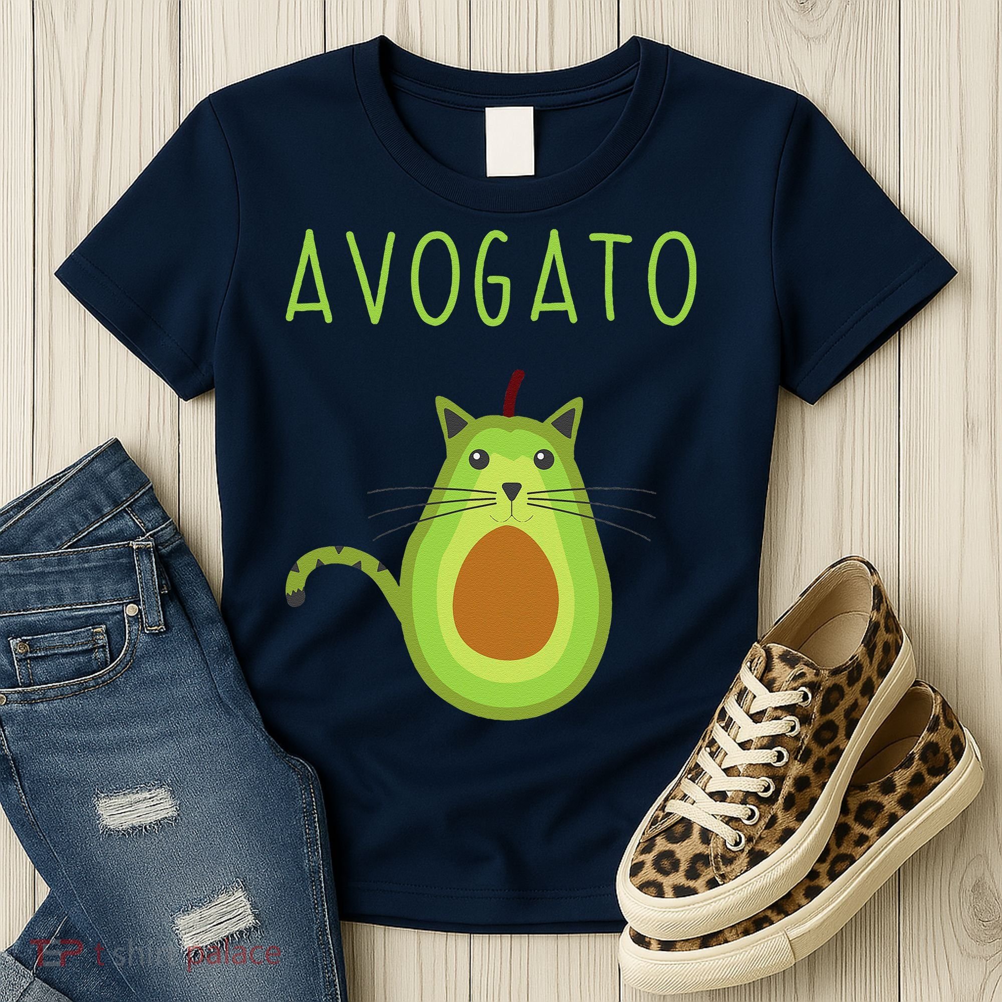Avogato Cinco De Mayo Gift Cinco De Meow Cat Avocado Women's T-Shirt
