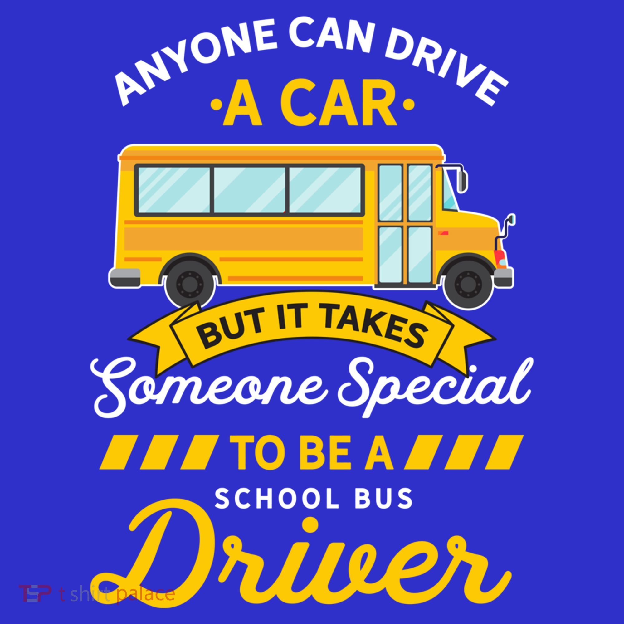 Anyone Can Drive Car Someone Special To Be School Bus Driver Funny Gift Women's Tank Top