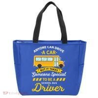 Anyone Can Drive Car Someone Special To Be School Bus Driver Funny Gift Tote Bag thumb 0