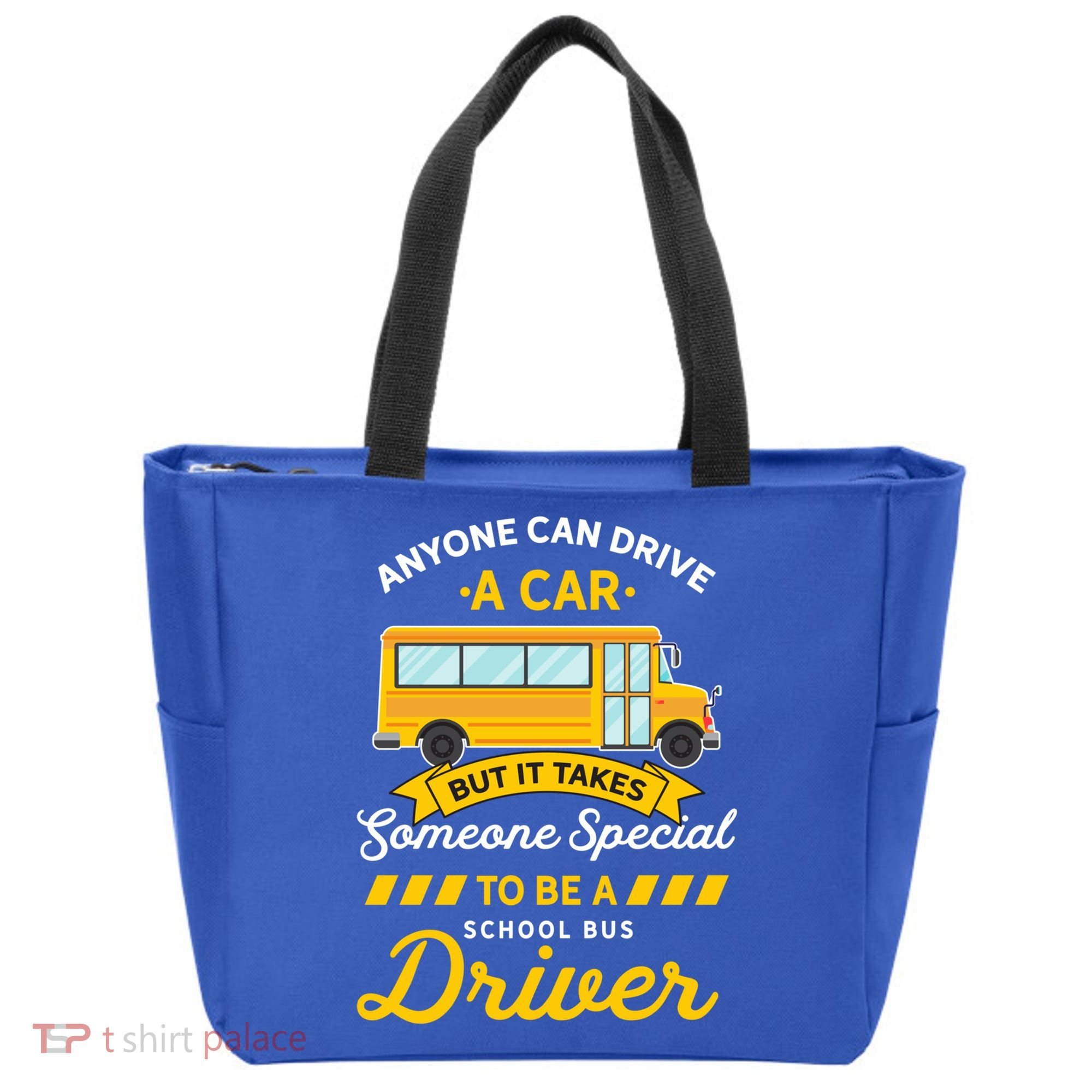 Anyone Can Drive Car Someone Special To Be School Bus Driver Funny Gift Tote Bag
