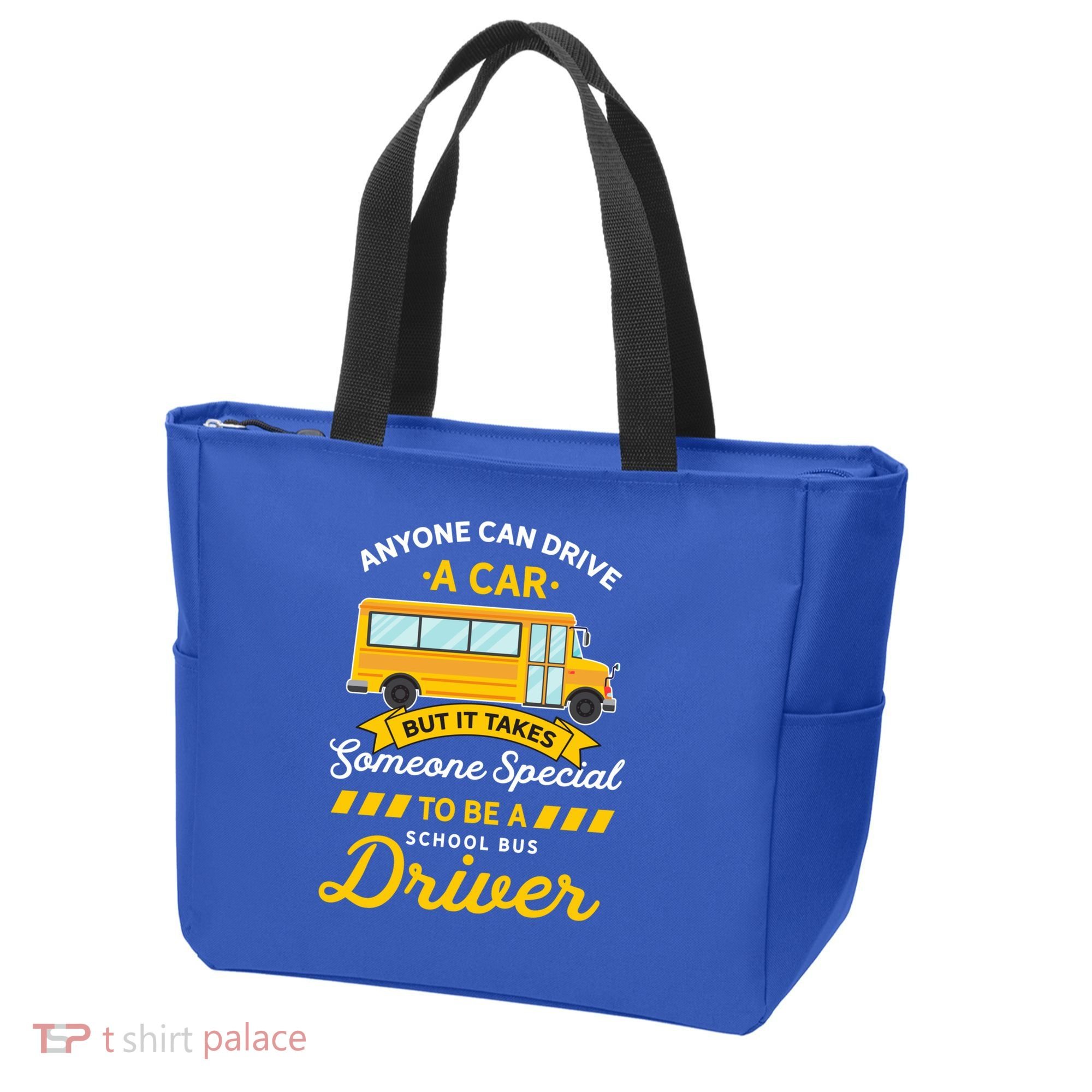 Anyone Can Drive Car Someone Special To Be School Bus Driver Funny Gift Tote Bag