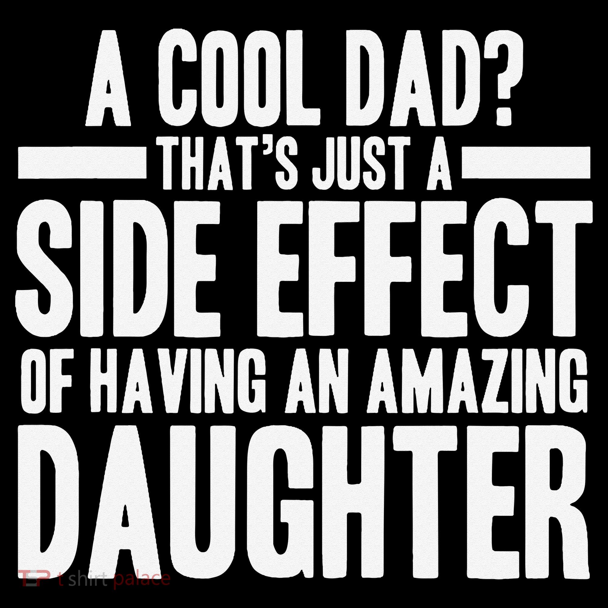 A Cool Dad Side Effect Amazing Daughter Apron