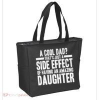 A Cool Dad Side Effect Amazing Daughter Tote Bag thumb 2