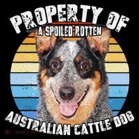 Australian Cattle Dog Blue Retro Property Of Cute Dog Coffee Mug thumb 5