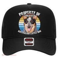 Australian Cattle Dog Blue Retro Property Of Cute Dog Hat thumb 0