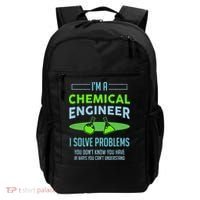 A Chemical Engineer I Solve Problems Chemical Engineering Backpack thumb 0