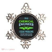 A Chemical Engineer I Solve Problems Chemical Engineering Ornament thumb 0