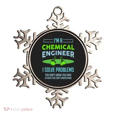 A Chemical Engineer I Solve Problems Chemical Engineering Ornament