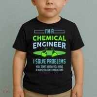 A Chemical Engineer I Solve Problems Chemical Engineering Toddler T-Shirt thumb 2