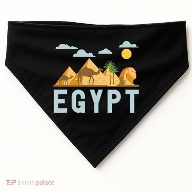 Africa Cairo Egypt USA-Made Doggie Bandana