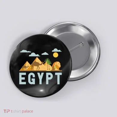 Africa Cairo Egypt Button