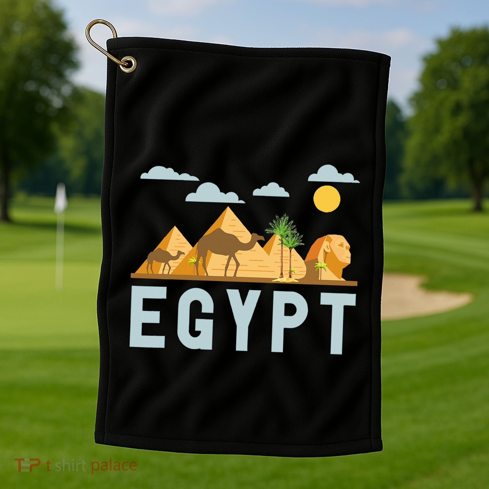 Africa Cairo Egypt Golf Towel