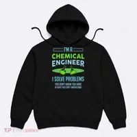 A Chemical Engineer I Solve Problems Chemical Engineering Hoodie thumb 0