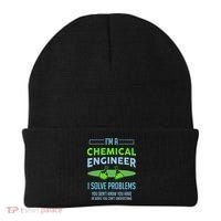 A Chemical Engineer I Solve Problems Chemical Engineering Beanie thumb 0