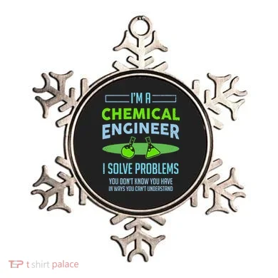 A Chemical Engineer I Solve Problems Chemical Engineering Ornament