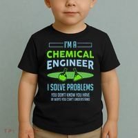 A Chemical Engineer I Solve Problems Chemical Engineering Toddler T-Shirt thumb 2