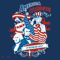 America Celebration Freedom Liberty Lincoln Washington Women's Hoodie thumb 2