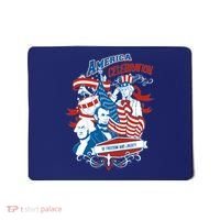 America Celebration Freedom Liberty Lincoln Washington Mousepad thumb 0