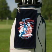 America Celebration Freedom Liberty Lincoln Washington Golf Towel thumb 2