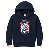 America Celebration Freedom Liberty Lincoln Washington Kids Hoodie thumb 0
