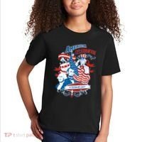 America Celebration Freedom Liberty Lincoln Washington Kids T-Shirt thumb 2