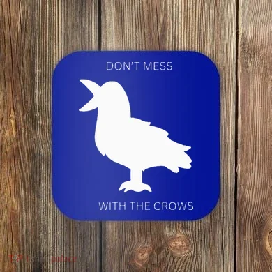 Autism crow fun  Coaster