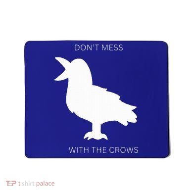Autism crow fun  Mousepad