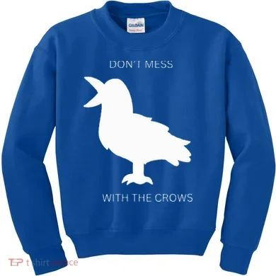 Autism crow fun  Kids Sweatshirt