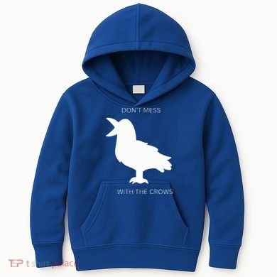 Autism crow fun  Kids Hoodie