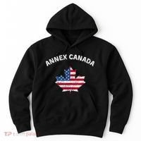 Annex Canada Funny Political Canada 51st State Hoodie thumb 0