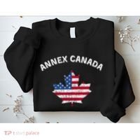 Annex Canada Funny Political Canada 51st State Sweatshirt thumb 2