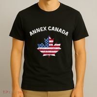 Annex Canada Funny Political Canada 51st State T-Shirt thumb 3