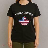 Annex Canada Funny Political Canada 51st State T-Shirt thumb 4