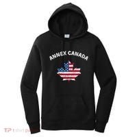 Annex Canada Funny Political Canada 51st State Women's Hoodie thumb 0