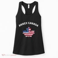 Annex Canada Funny Political Canada 51st State Women's Tank Top thumb 0