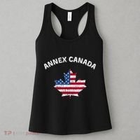 Annex Canada Funny Political Canada 51st State Women's Tank Top thumb 3