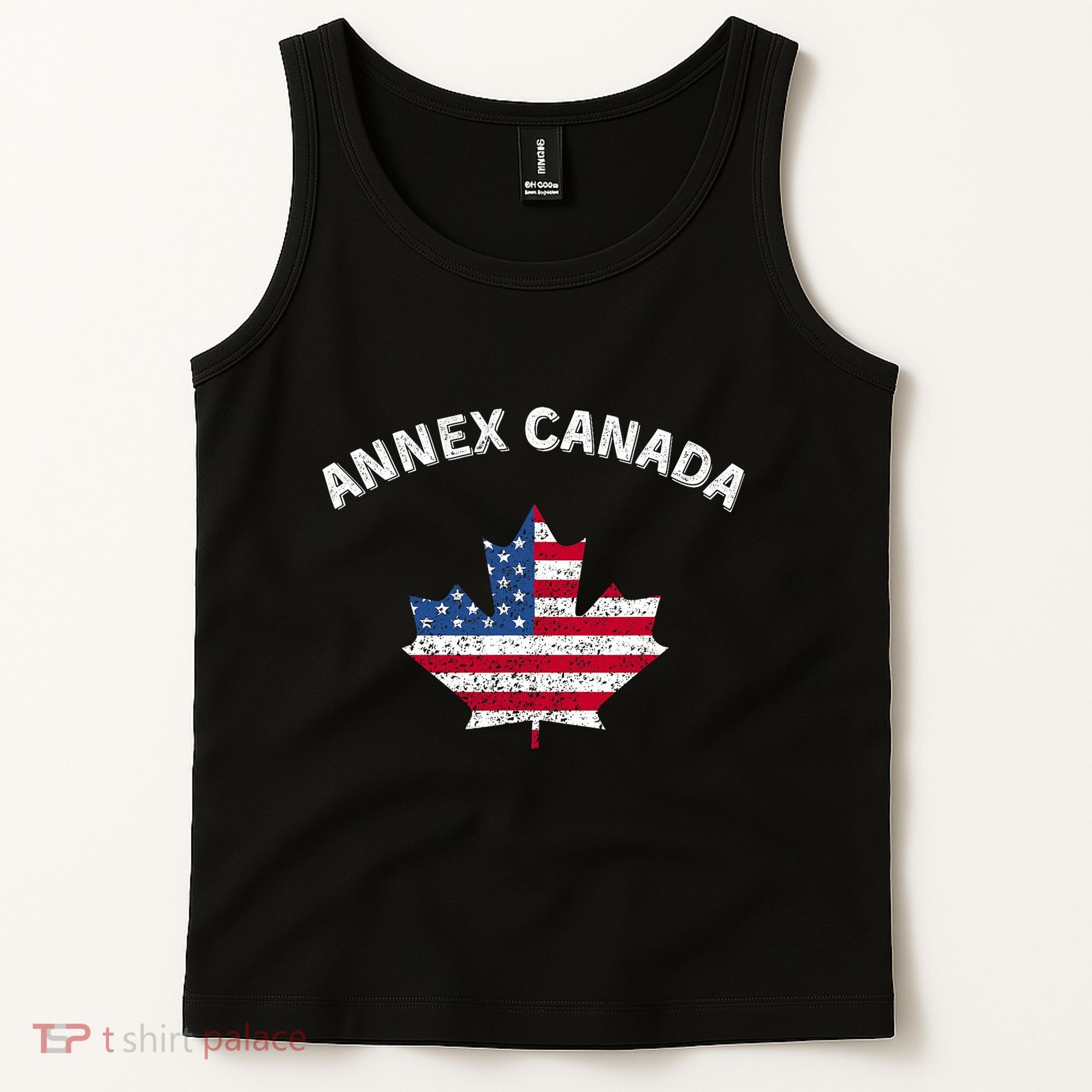 Annex Canada Funny Political Canada 51st State Tank Top