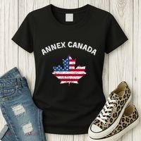 Annex Canada Funny Political Canada 51st State Women's T-Shirt thumb 3