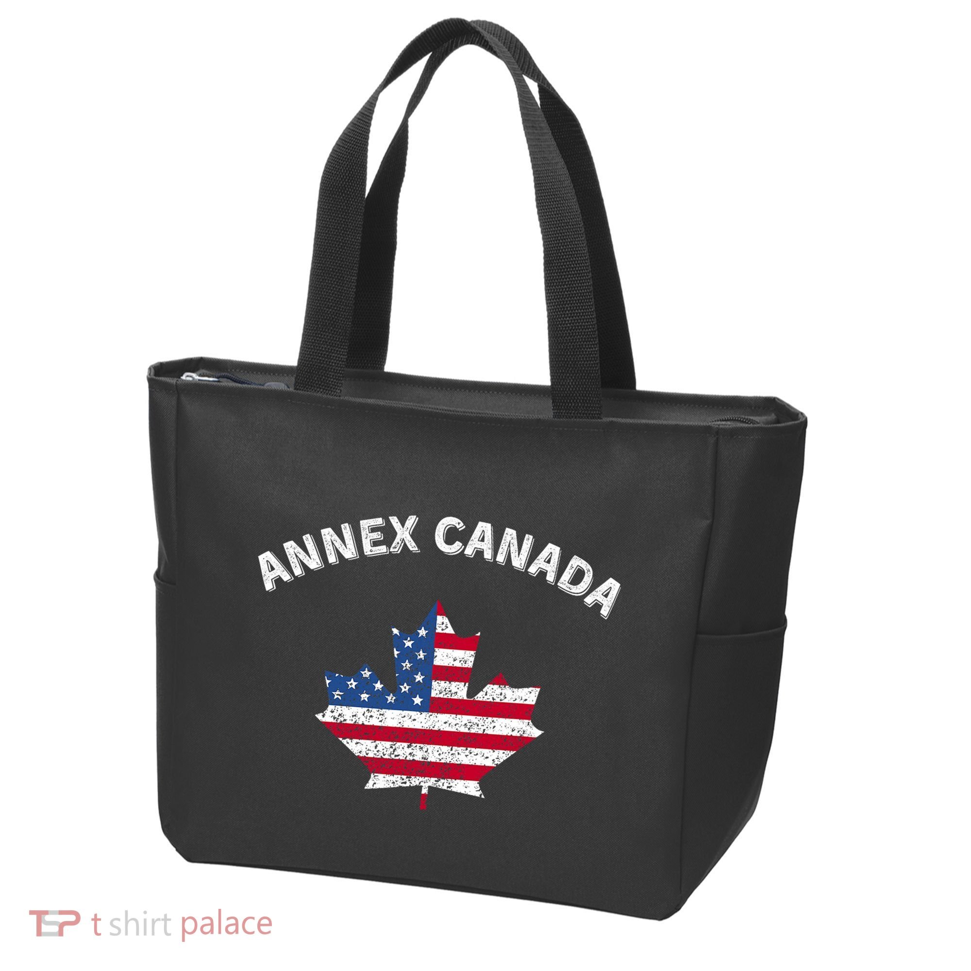 Annex Canada Funny Political Canada 51st State Tote Bag